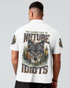 Maxcorners The Closer I Get To Nature Wolf All Over Print LM2101