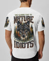 Maxcorners The Closer I Get To Nature Wolf All Over Print LM2101