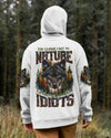 Maxcorners The Closer I Get To Nature Wolf All Over Print LM2101
