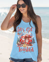 Maxcorners Let's Get Toasted Christmas All Over Print LM2101
