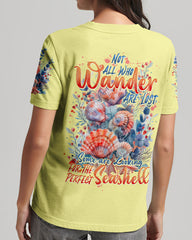 Maxcorners Not All Who Wander Are Lost Seashell All Over Print LM2101