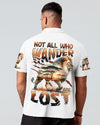 Maxcorners Not All Who Wander Are Lost Lion All Over Print LM2101