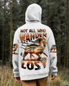 Maxcorners Not All Who Wander Are Lost Lion All Over Print LM2101