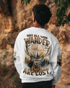 Maxcorners Not All Who Wander Are Lost Deer All Over Print LM2101
