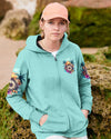Maxcorners Smell The Sea Feel The Breeze Compass All Over Print LM1501