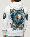 Maxcorners Not All Who Wander Are Lost Compass All Over Print LM2101