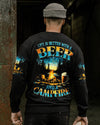 Maxcorners Life Is Better With A Beer And A Campfire All Over Print LM1501