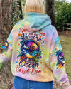 Maxcorners Smell The Sea Feel The Breeze Compass All Over Print LM1501
