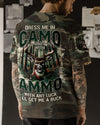 Maxcorners Dress Me In Camo Hunting All Over Print LM1601