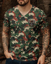 Maxcorners Born To Hunt Deer Camo All Over Print LM1501