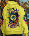 Maxcorners Not All Who Wander Are Lost Compass All Over Print LM1501