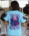 Maxcorners Always Take The Scenic Route Compass All Over Print LM1501