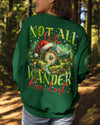 Maxcorners Not All Who Wander Are Lost Christmas All Over Print LM2101