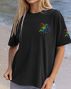 Maxcorners Not All Who Wander Are Lost Turtle All Over Print LM1501