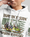 Maxcorners Hunting Fishing Farming Everyday All Over Print LM1601