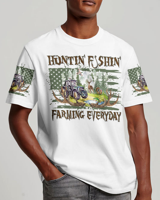 Maxcorners Hunting Fishing Farming Everyday All Over Print LM1601