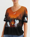 Maxcorners Let's Get Toasted Boos Halloween All Over Print LM2101