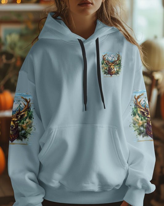 Maxcorners The Closer I Get To Nature Deer Hunting All Over Print LM1501