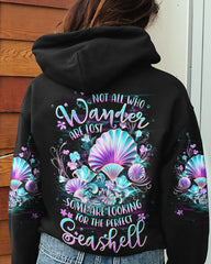 Maxcorners Not All Who Wander Are Lost Seashell All Over Print LM2101