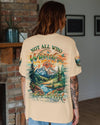 Maxcorners Not All Who Wander Are Lost All Over Print LM2101
