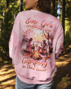 Maxcorners Some Girls Are Just Born With Camping All Over Print LM2101