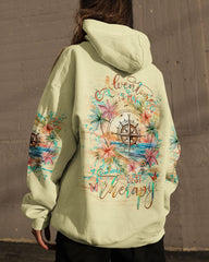 Maxcorners Adventure Is My Best Therapy Compass All Over Print LM2101