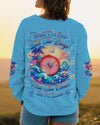 Maxcorners Smell The Sea Feel The Breeze Compass All Over Print LM1501