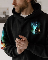 Maxcorners And Into The Forest I Go Bigfoot All Over Print LM1601