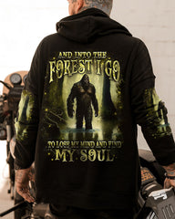 Maxcorners And Into The Forest I Go Bigfoot All Over Print LM1601