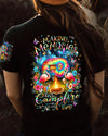 Maxcorners Making Memories One Campfire At A Time Flamingo All Over Print LM2101