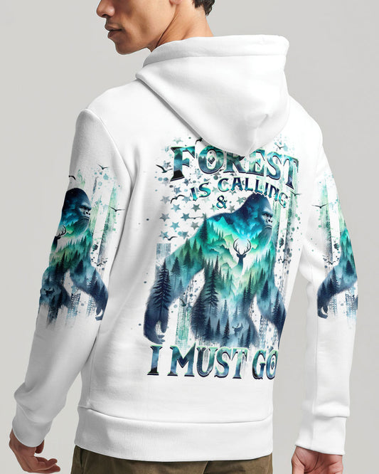Maxcorners The Forest Is Calling And I Must Go Bigfoot All Over Print LM1601