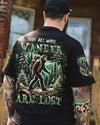 Maxcorners Not All Who Wander Are Lost All Over Print LM1501