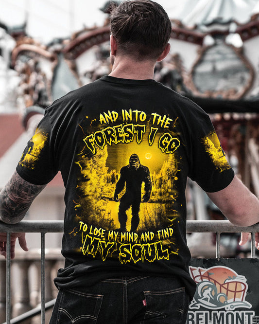 Maxcorners And Into The Forest I Go Bigfoot All Over Print LM1601