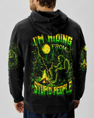 Maxcorners I'm Hiding From Stupid People Bigfoot All Over Print LM1601