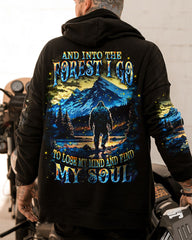 Maxcorners And Into The Forest I Go Bigfoot All Over Print LM1601