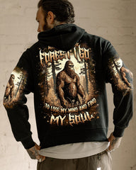 Maxcorners And Into The Forest I Go Bigfoot All Over Print LM1601