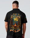 Maxcorners Born To Explore Destined To Be Wild All Over Print LM2101