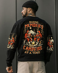 Maxcorners Making Memories One Campfire At A Time Bigfoot All Over Print LM2101