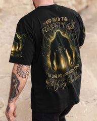 Maxcorners And Into The Forest I Go Bigfoot All Over Print LM1601