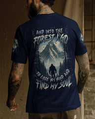 Maxcorners And Into The Forest I Go Bigfoot All Over Print LM1601