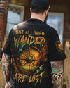 Maxcorners Not All Who Wander Are Lost Compass All Over Print LM1501