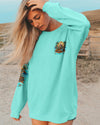 Maxcorners The Sea Once It Casts Its Spell Compass All Over Print LM2101