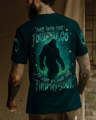 Maxcorners And Into The Forest I Go Bigfoot All Over Print LM1601