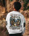 Maxcorners Life Is Better With A Beer And A Campfire Bigfoot All Over Print LM2101