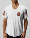 Maxcorners Not All Who Wander Are Lost Compass Fire All Over Print LM1501