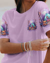 Maxcorners Some Girls Go Camping Flamingo All Over Print LM2101