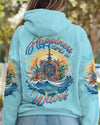 Maxcorners Happiness Comes In Waves Compass All Over Print LM2101