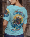 Maxcorners Happiness Comes In Waves Compass All Over Print LM2101