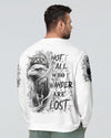 Maxcorners Not All Who Wander Are Lost Compass All Over Print LM1501