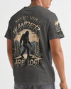 Maxcorners Not All Who Wander Are Lost Bigfoot All Over Print LM1601